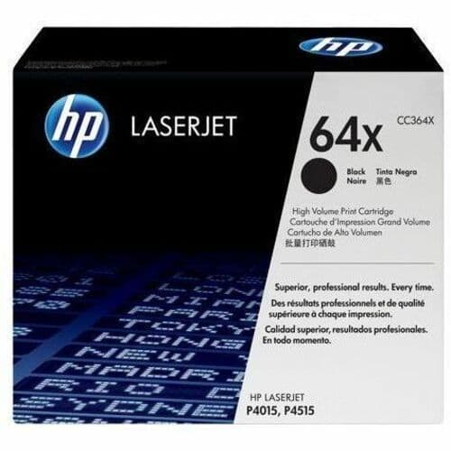HP 64X Original Laser Toner Cartridge - Single Pack - Black - 1 Each