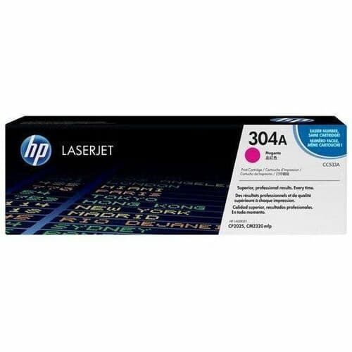 HP 304A Original Laser Toner Cartridge - Single Pack - Magenta - 1 Each