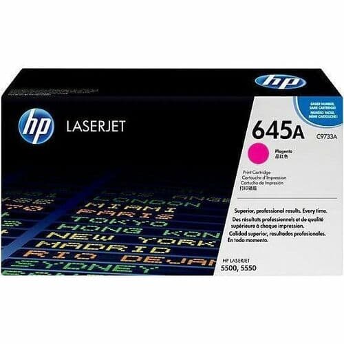 HP 645A Original Laser Toner Cartridge - Single Pack - Magenta - 1 Each