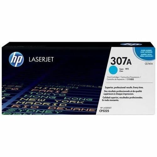 HP 307A Original Laser Toner Cartridge - Single Pack - Cyan - 1 Each