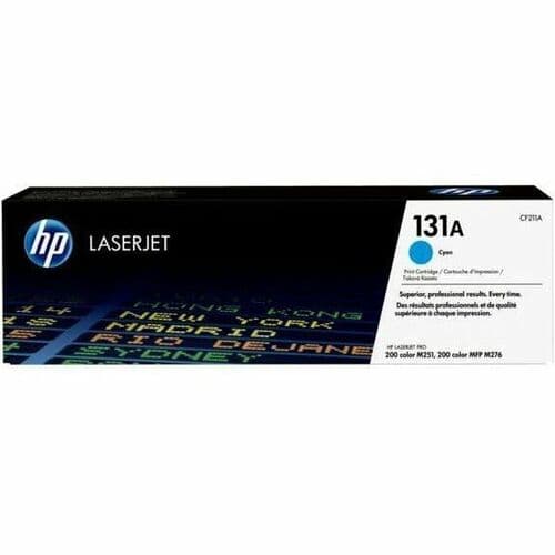 HP 131A Original Standard Yield Laser Toner Cartridge - Single Pack - Cyan - 1 Each