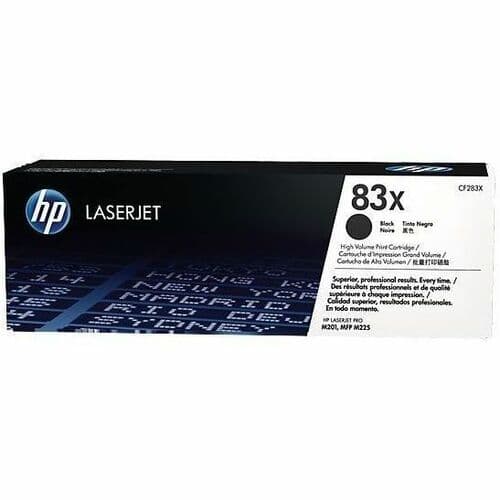 HP 83X Original High Yield Laser Toner Cartridge - Single Pack - Black - 1 Each