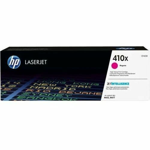 HP 410X Original High Yield Laser Toner Cartridge - Single Pack - Magenta - 1 Each
