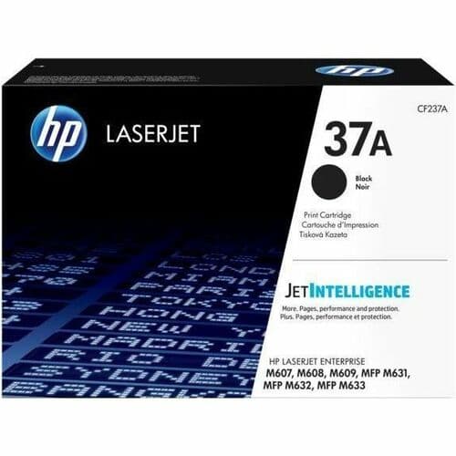 HP 37A Original Laser Toner Cartridge - Black - 1 Each