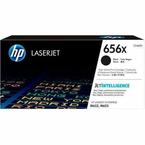 HP 656X Original High Yield Laser Toner Cartridge - Black - 1 Each