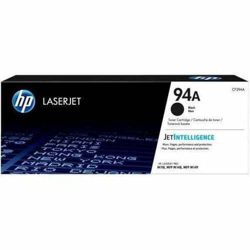 HP 94A Original Laser Toner Cartridge - Black - 1 Each