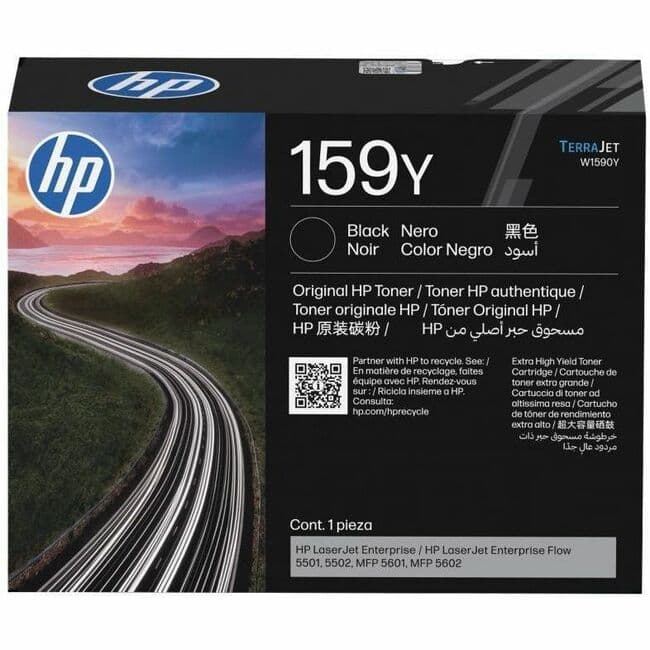 HP 159Y Original Extra High Yield Laser Toner Cartridge - Black - 1 Each