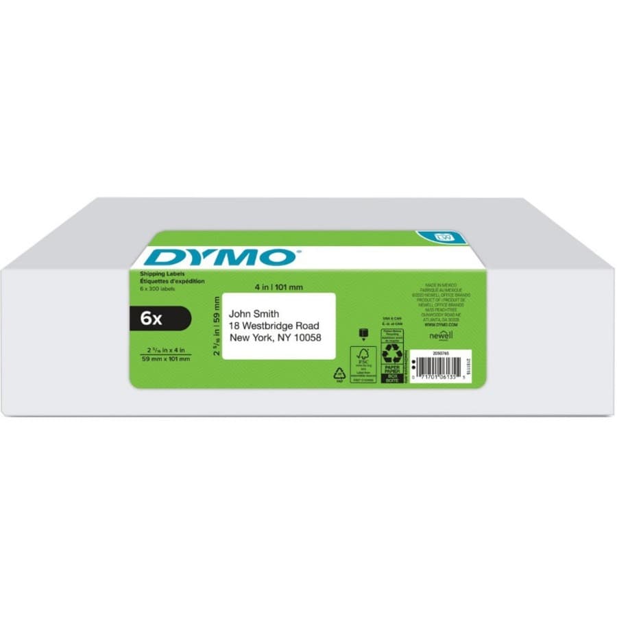 Dymo Multipurpose Labels - 6 / Pack