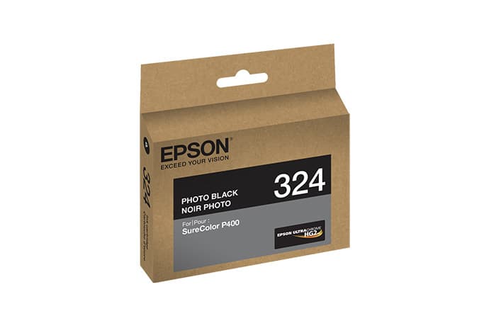 Epson 324 UltraChrome HG2 Ink, Photo Black (T324120)