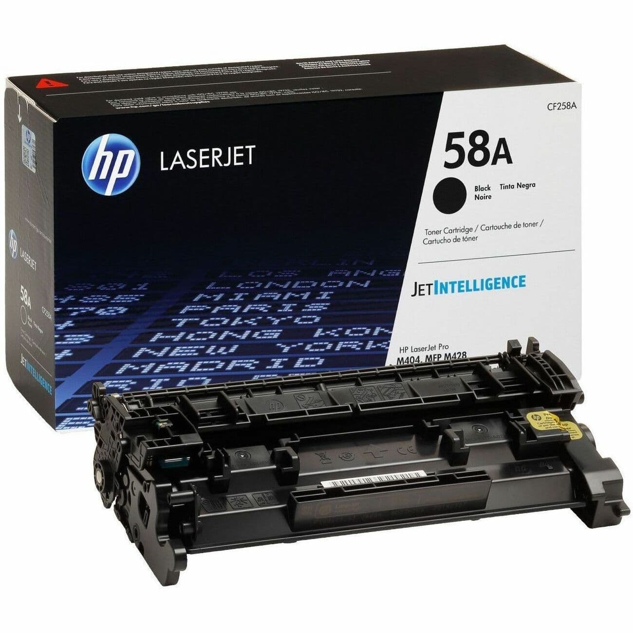 HP 58A Original Standard Yield Laser Toner Cartridge - Black - 1 Each