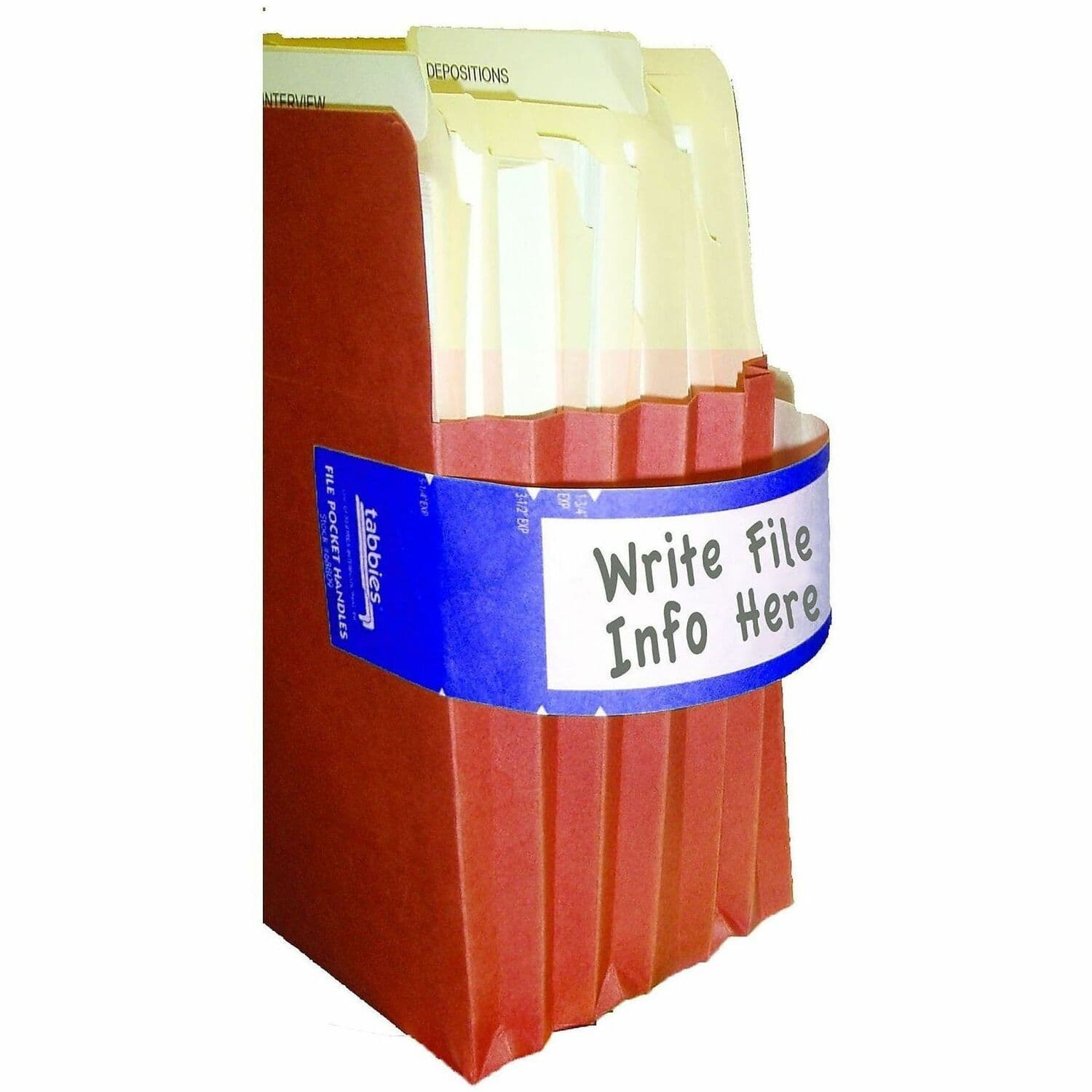 Tabbies File Pocket Handles - 5 / Box