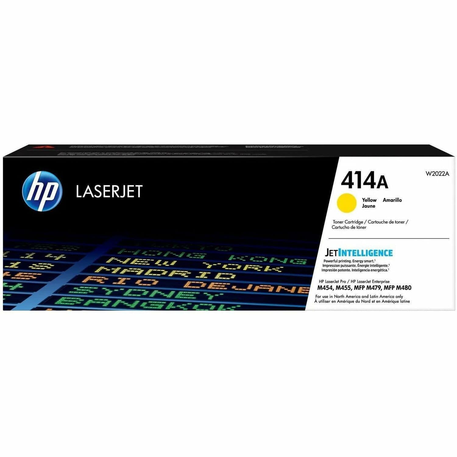 HP 414A Original Laser Toner Cartridge - Yellow - 1 Each