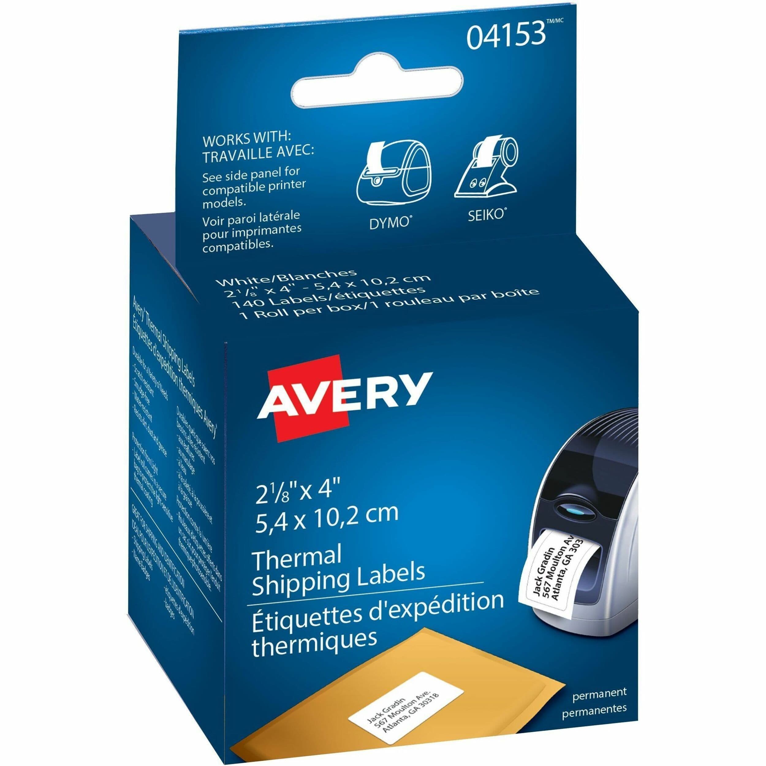 Avery® Shipping Labels - 140 / Box