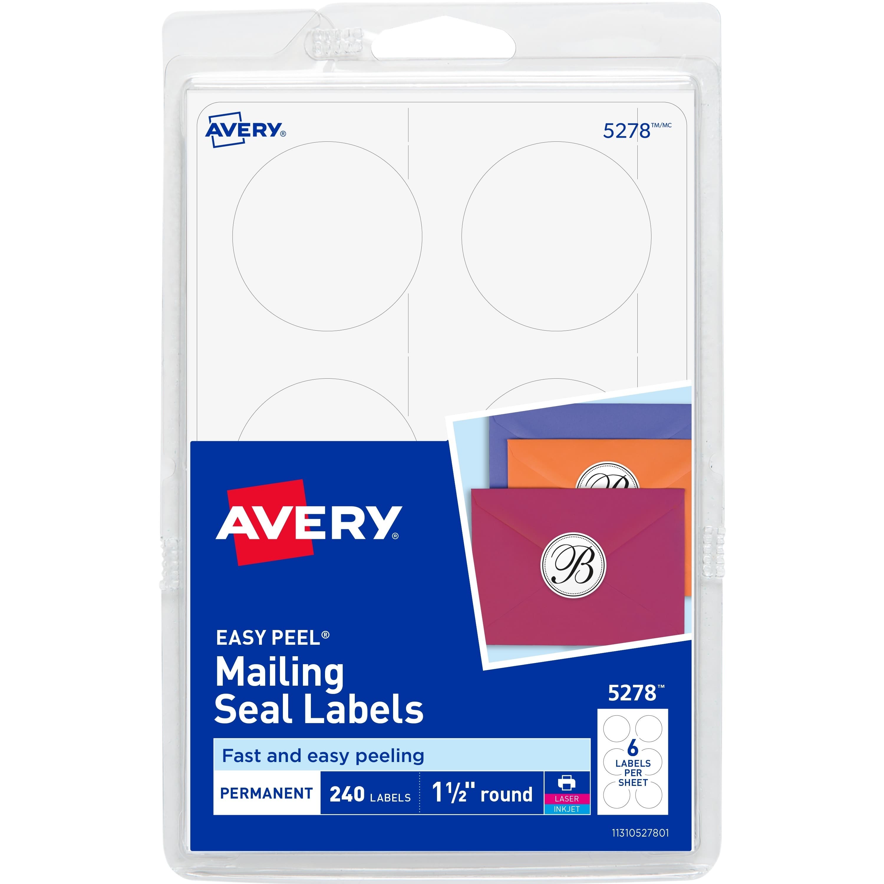 Avery® Round Booklet Seals