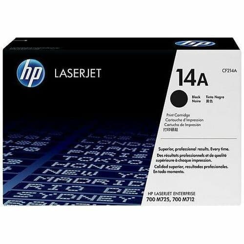 HP 14A Original Laser Toner Cartridge - Single Pack - Black - 1 Each