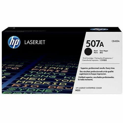 HP 507A Original Laser Toner Cartridge - Single Pack - Black - 1 Each